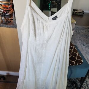 Torrid White Maxi Dress